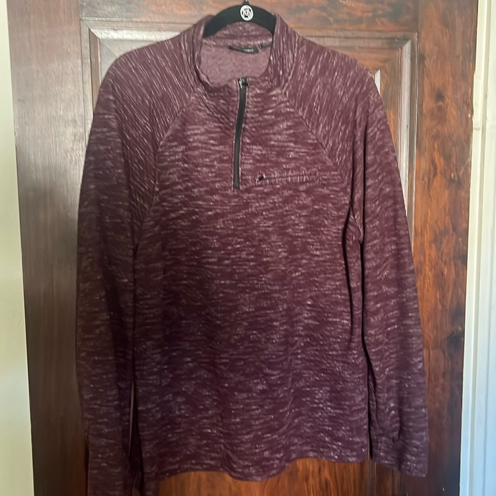 Maroon Marc Anthony quarter zip